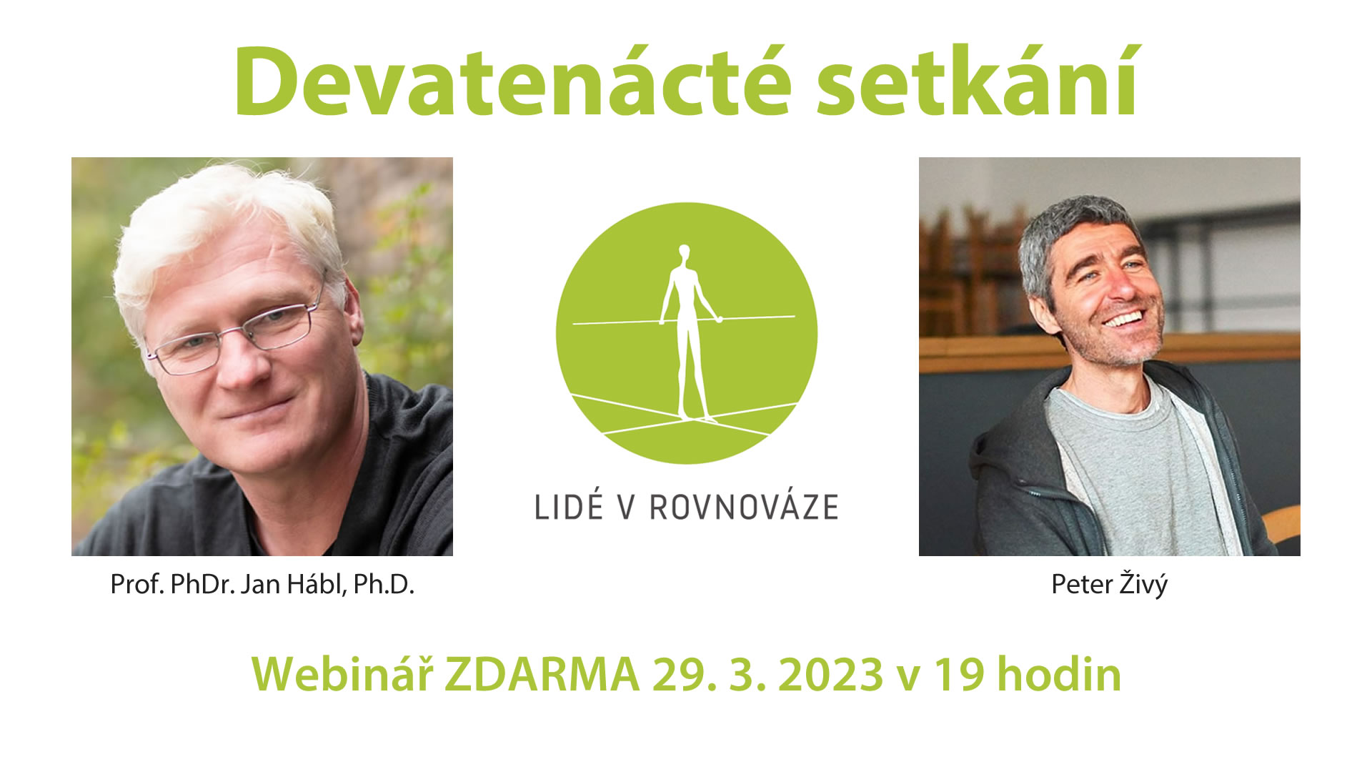 XIX. setkání projektu Lidé v rovnováze